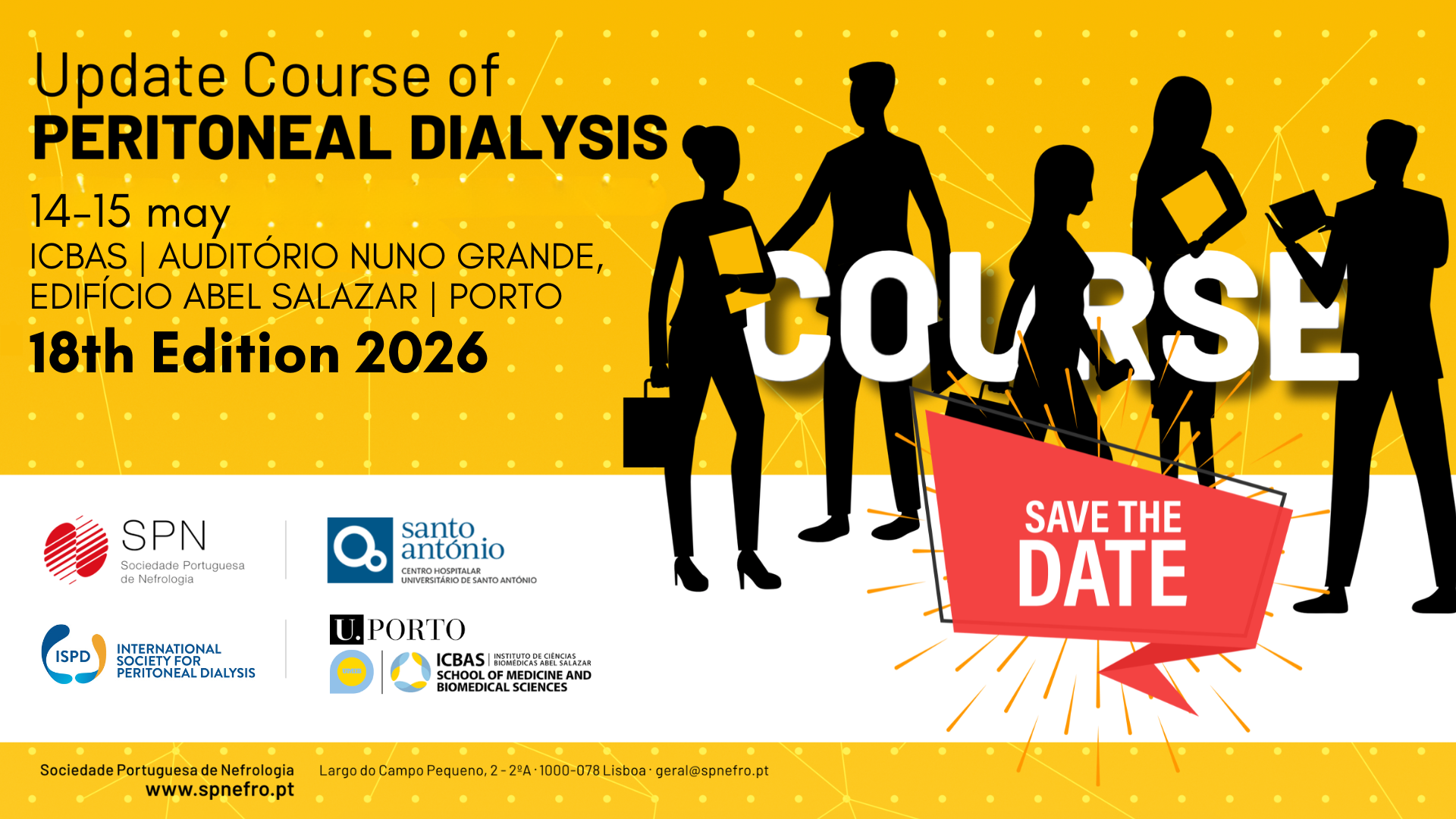 Update Course of Peritoneal Dialysis — Save the Date